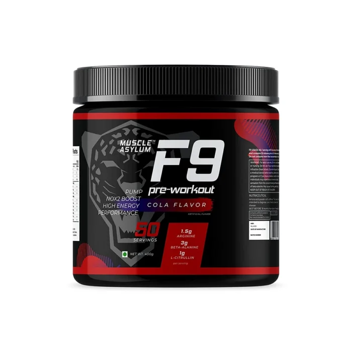 Muscle Asylum F9 Pre Workout